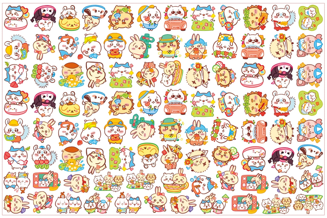 【A173】手绘吉伊卡哇 /2cm 4cm 8cm/アクリル素材パーツ/DIY/デコパーツ