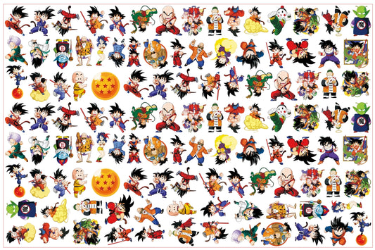 【A182】NEW ドラゴンボールDRAGON BALL/2cm 4cm 6cm 8cm/不规则/アクリル素材パーツ/DIY/デコパーツ/新款七龙珠