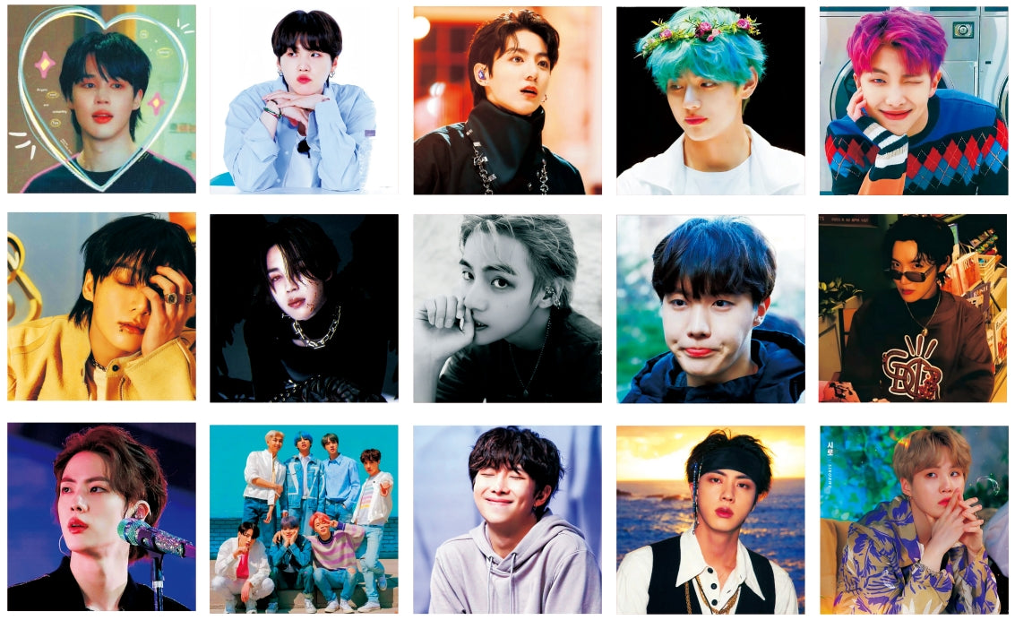 【A177】防弾少年団のブロック /4cm 8cm/アクリル素材パーツ/DIY/デコパーツ