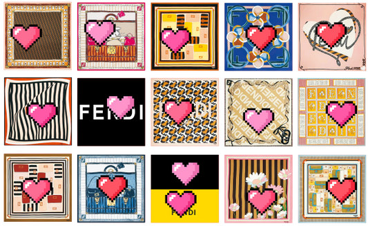 1【A160】芬迪方片/ 4cm 8cm/四角です/アクリル素材パーツ/DIY/デコパーツ