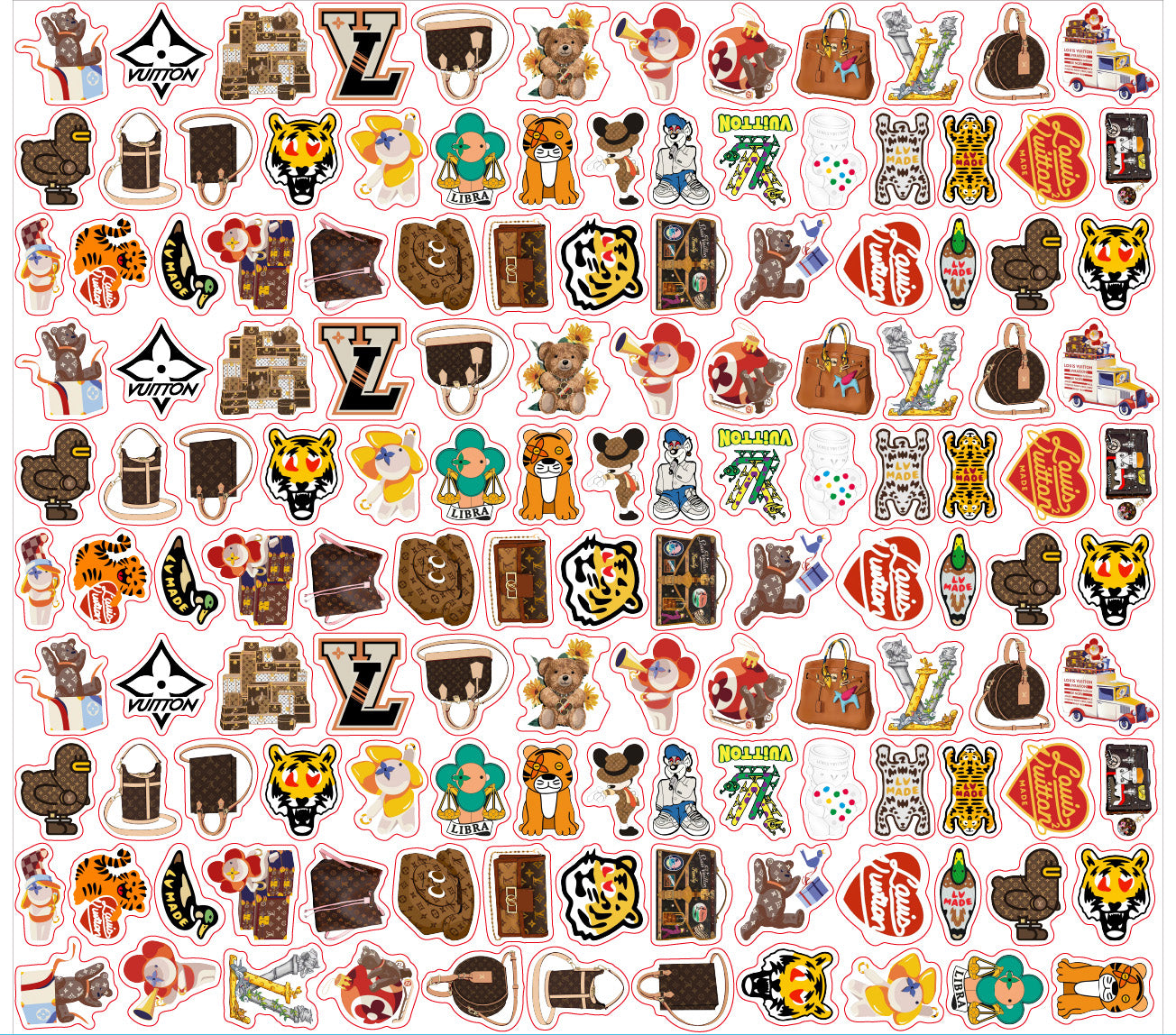 【A333】LLL~VVV/2cm 4cm 8cm/不规则/アクリル素材パーツ/DIY/デコパーツ/ 铭牌LO&GO3.0之L~V