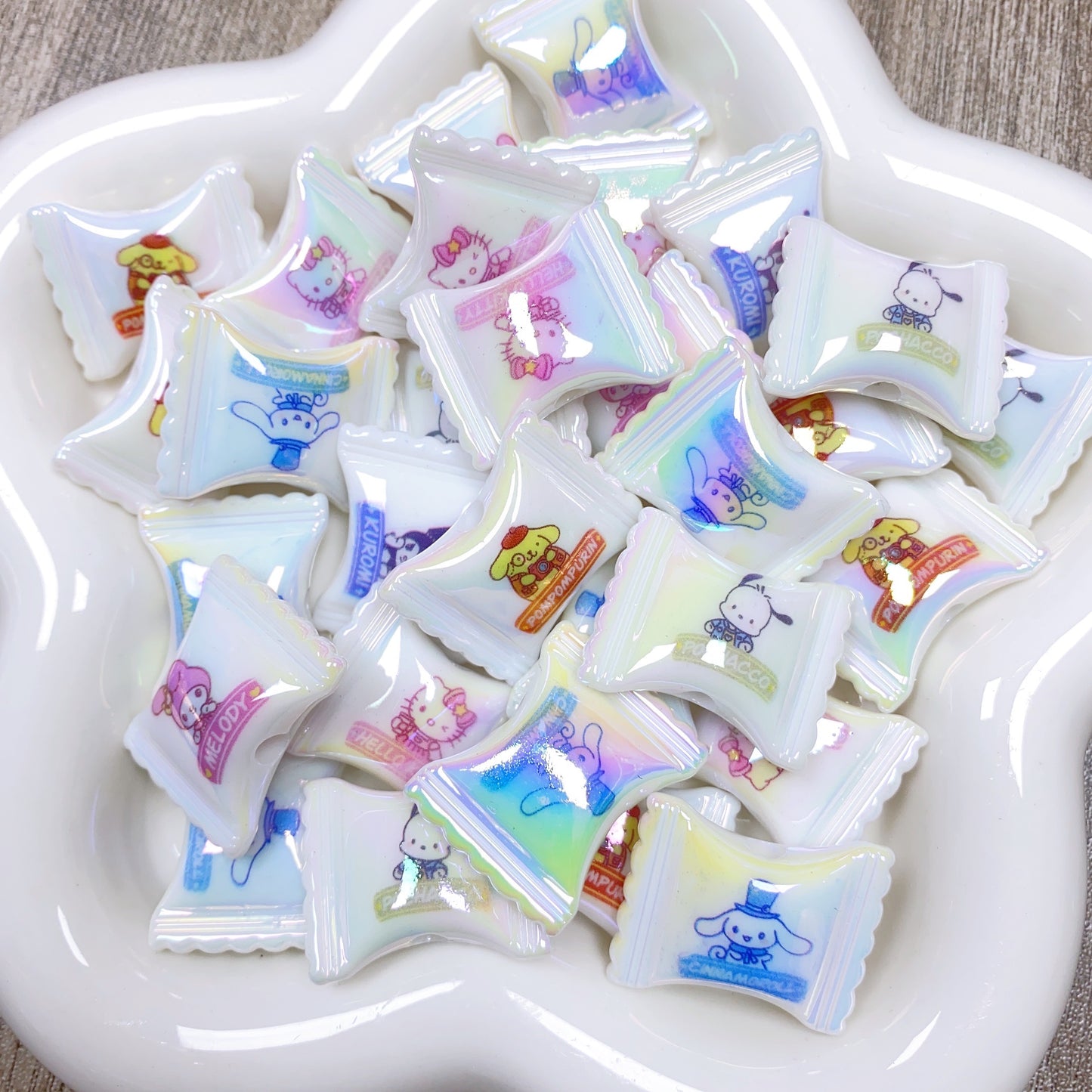 【B113】サン&リオお菓子/DIYボールペン用/手作り/ハンドメイド素材/三丽&鸥糖果