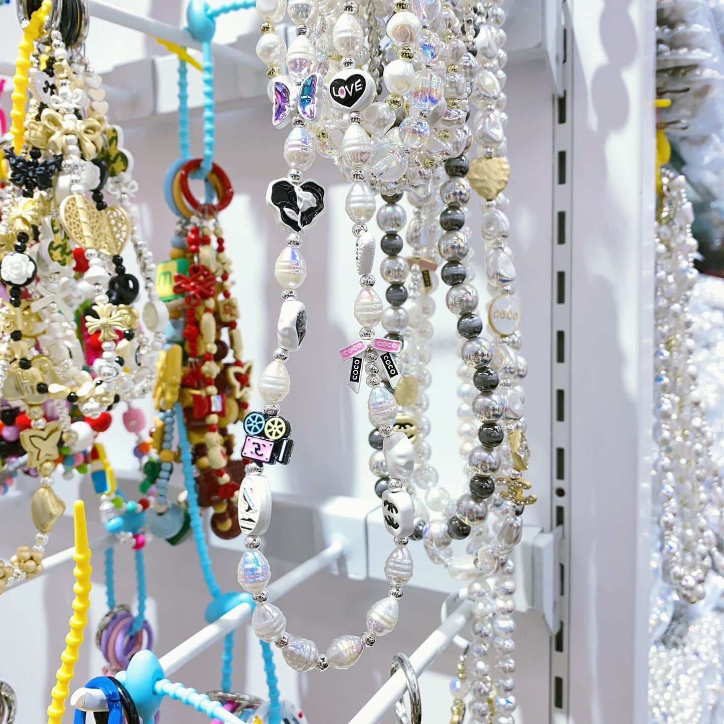 【BP01】超高亮珍珠珠子/超ハイライトパールビーズ10mm/DIYボールペン用/手作り/ハンドメイド素材