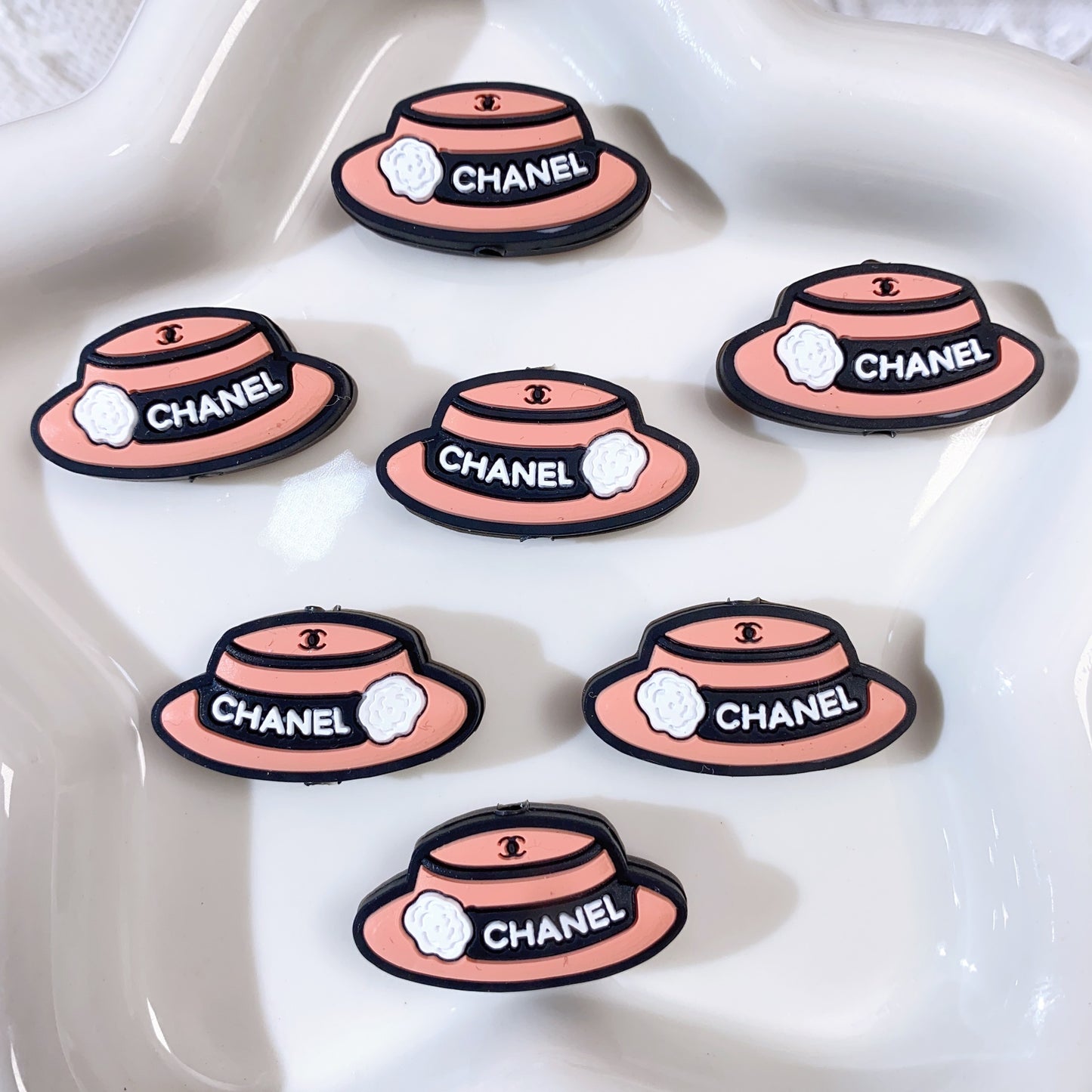 【BS06】C帽子シリコーンビーズ/DIYボールペン用/手作り/アクセサリーハンドメイド素材