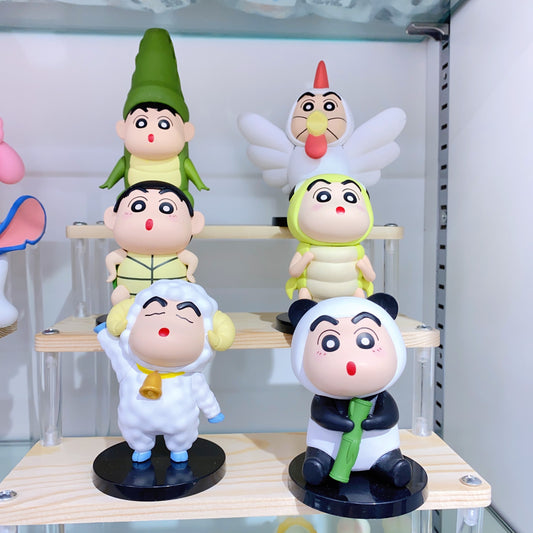 【FG04】クレ~しんちゃん/おんどりとワニタイプ/フィギュアfigure/おもちゃ/置物