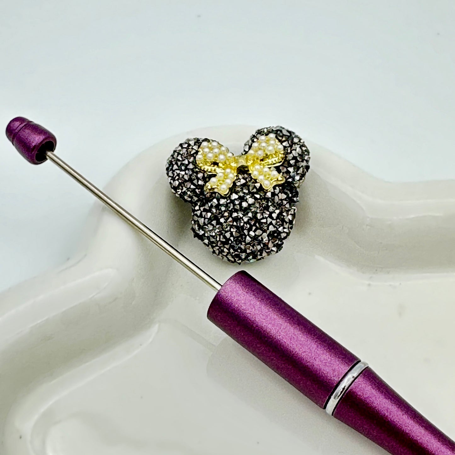 【B125】砂糖米奇头珠/DIYボールペン用/手作り/アクセサリーハンドメイド素材