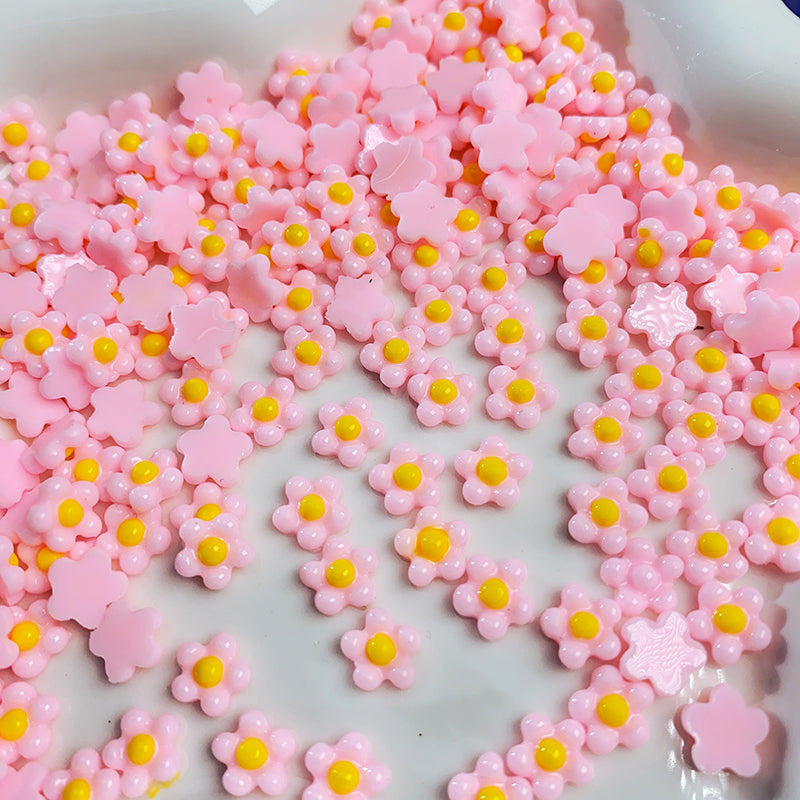 【N36】たまごお花/ネイルパーツ/デコパーツ/レジンパーツ/樹脂/卸売可/DIY/ホイップデコ