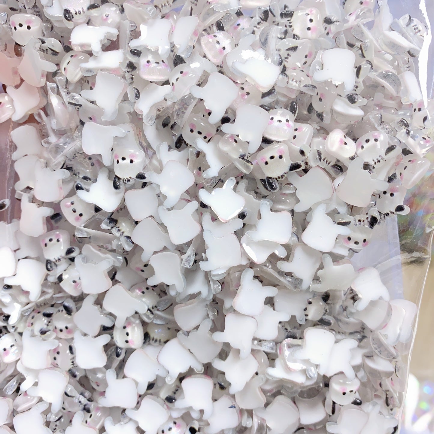 【 NK13】ポチャ~コ犬ちゃん/ネイルパーツ/デコパーツ/レジンパーツ/樹脂/DIY/ホイップデコ/帕恰狗