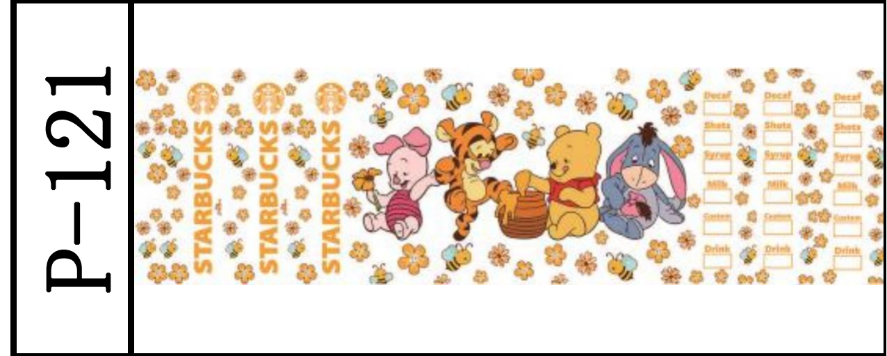 DIY笔贴 /10 PCS/111*32mm/水晶膜 P101~~154