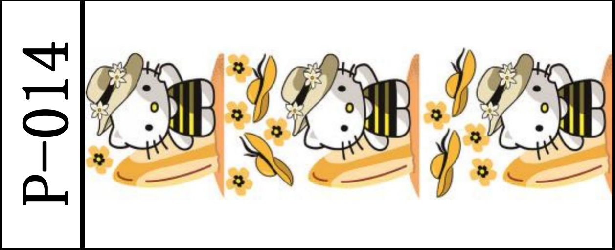 DIY笔贴 /10 PCS/111*32mm/水晶膜 P1-60