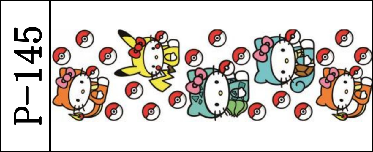 DIY笔贴 /10 PCS/111*32mm/水晶膜 P101~~154