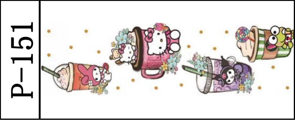 DIY笔贴 /10 PCS/111*32mm/水晶膜 P101~~154