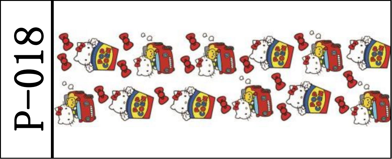 DIY笔贴 /10 PCS/111*32mm/水晶膜 P1-60