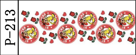 DIY笔贴 /10 PCS/111*32mm/水晶膜 P212 ~~241