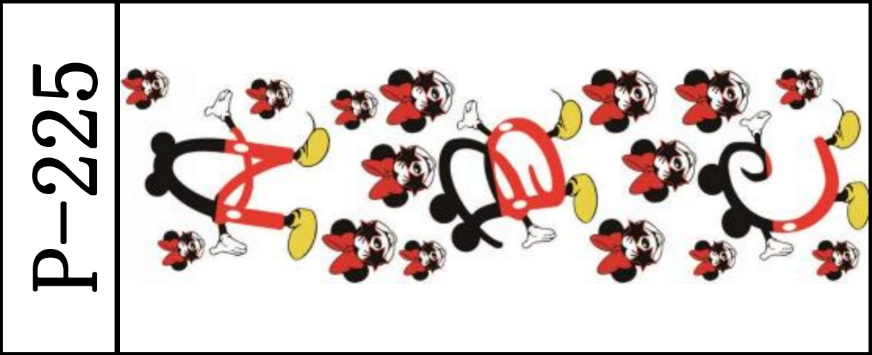 DIY笔贴 /10 PCS/111*32mm/水晶膜 P212 ~~241