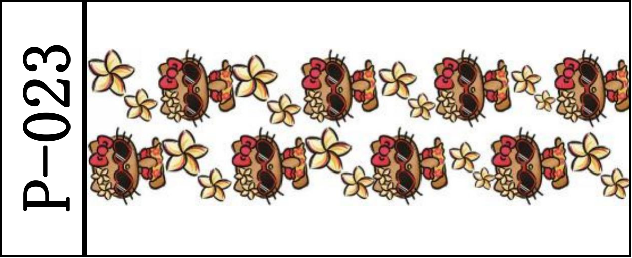 DIY笔贴 /10 PCS/111*32mm/水晶膜 P1-60