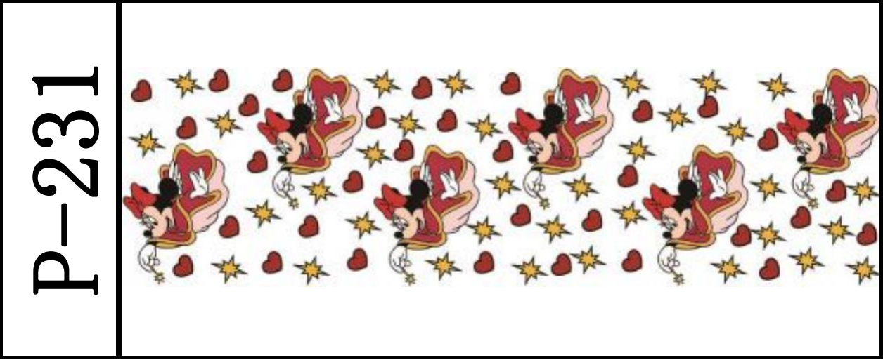 DIY笔贴 /10 PCS/111*32mm/水晶膜 P212 ~~241