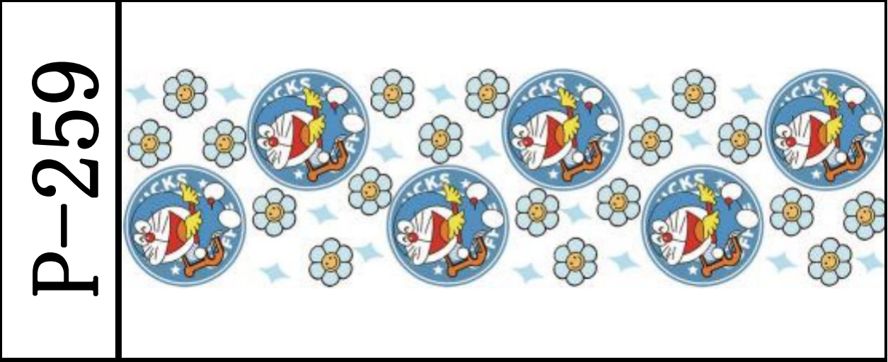 DIY笔贴 /10 PCS/111*32mm/水晶膜 P-242~~286