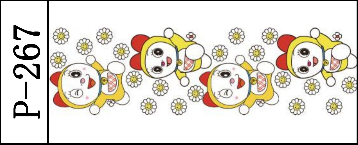 DIY笔贴 /10 PCS/111*32mm/水晶膜 P-242~~286