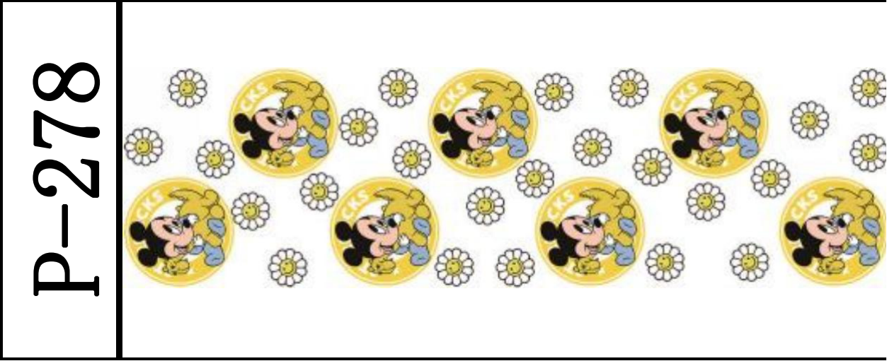 DIY笔贴 /10 PCS/111*32mm/水晶膜 P-242~~286