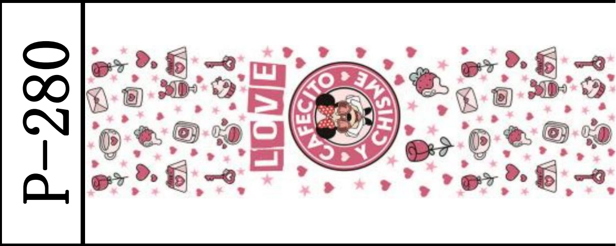 DIY笔贴 /10 PCS/111*32mm/水晶膜 P-242~~286