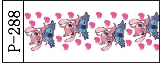 DIY笔贴 /10 PCS/111*32mm/水晶膜 P-288 ~~ P-418