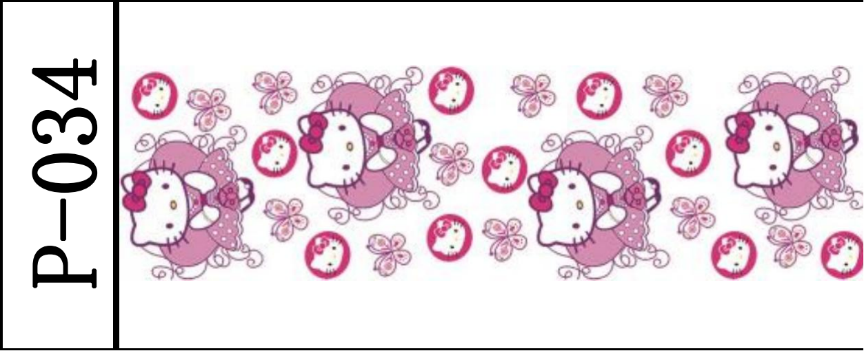 DIY笔贴 /10 PCS/111*32mm/水晶膜 P1-60