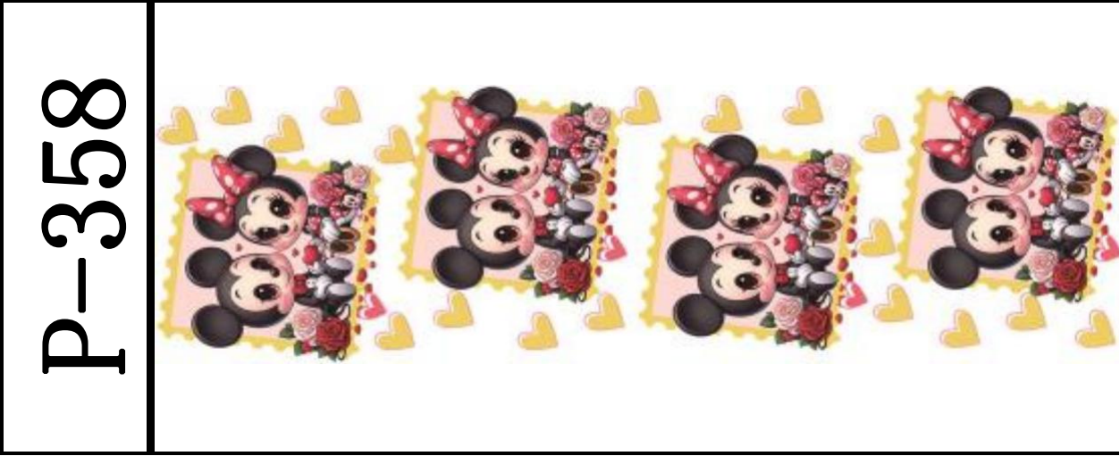 DIY笔贴 /10 PCS/111*32mm/水晶膜 P-288 ~~ P-418