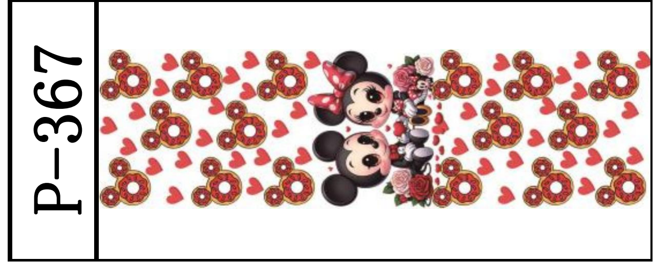 DIY笔贴 /10 PCS/111*32mm/水晶膜 P-288 ~~ P-418