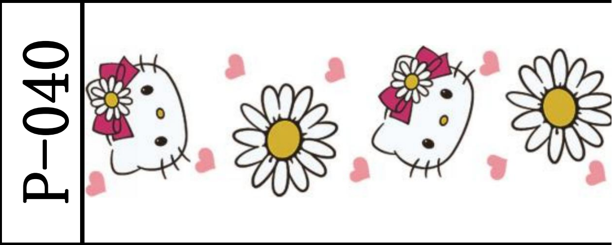 DIY笔贴 /10 PCS/111*32mm/水晶膜 P1-60