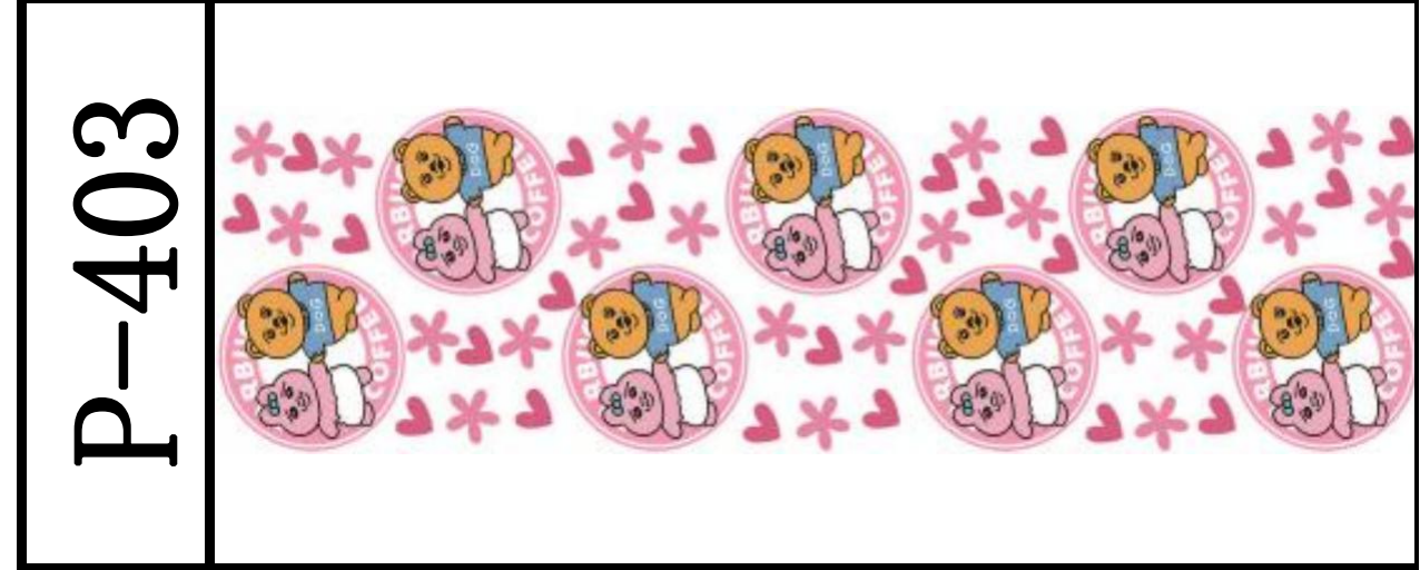 DIY笔贴 /10 PCS/111*32mm/水晶膜 P-288 ~~ P-418