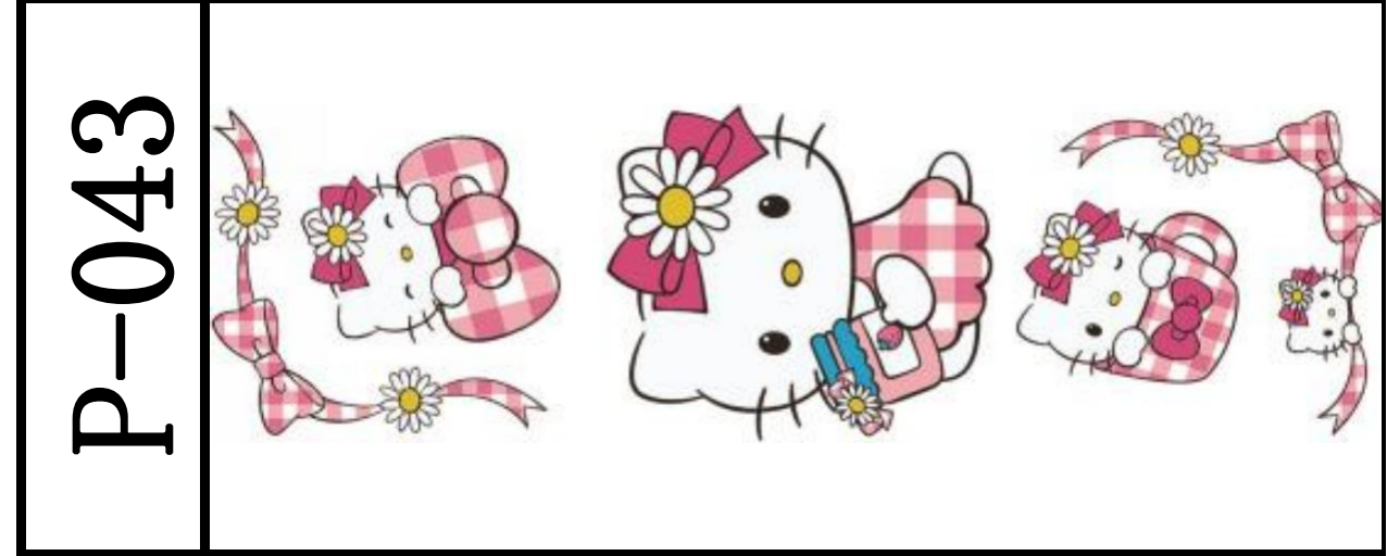 DIY笔贴 /10 PCS/111*32mm/水晶膜 P1-60