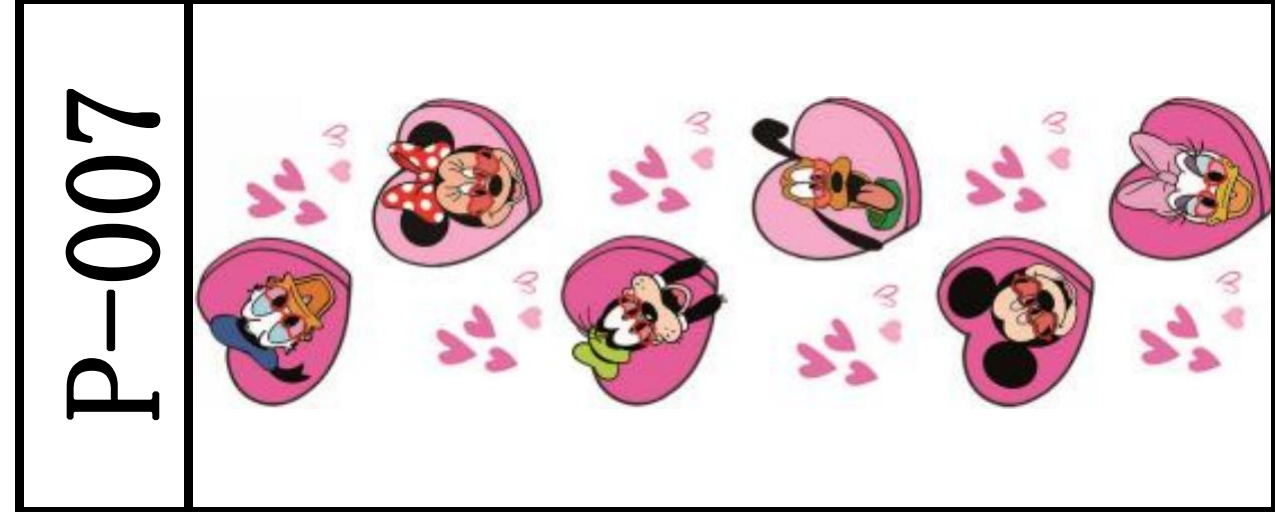 DIY笔贴 /10 PCS/111*32mm/水晶膜 P1-60