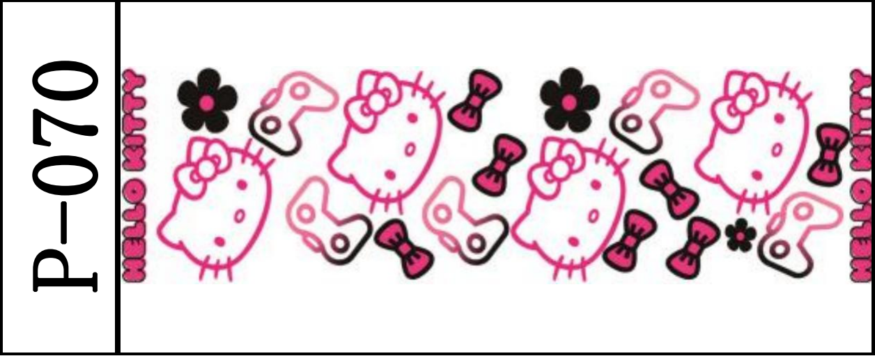 DIY笔贴 /10 PCS/111*32mm/水晶膜 P61~~101