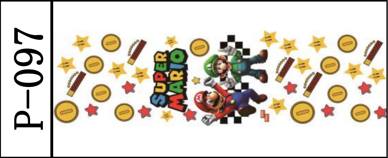 DIY笔贴 /10 PCS/111*32mm/水晶膜 P61~~101