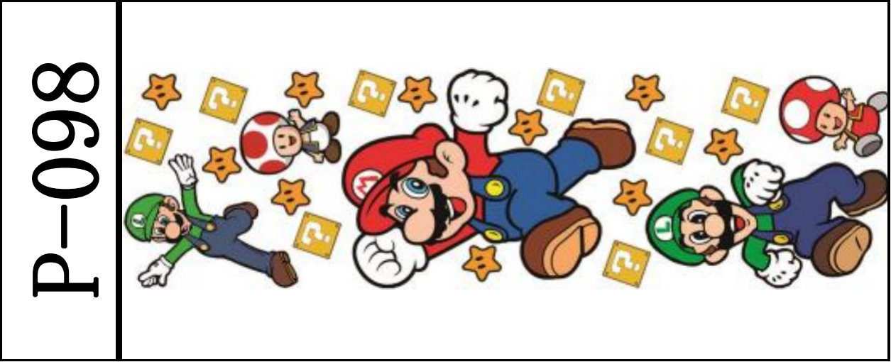 DIY笔贴 /10 PCS/111*32mm/水晶膜 P61~~101