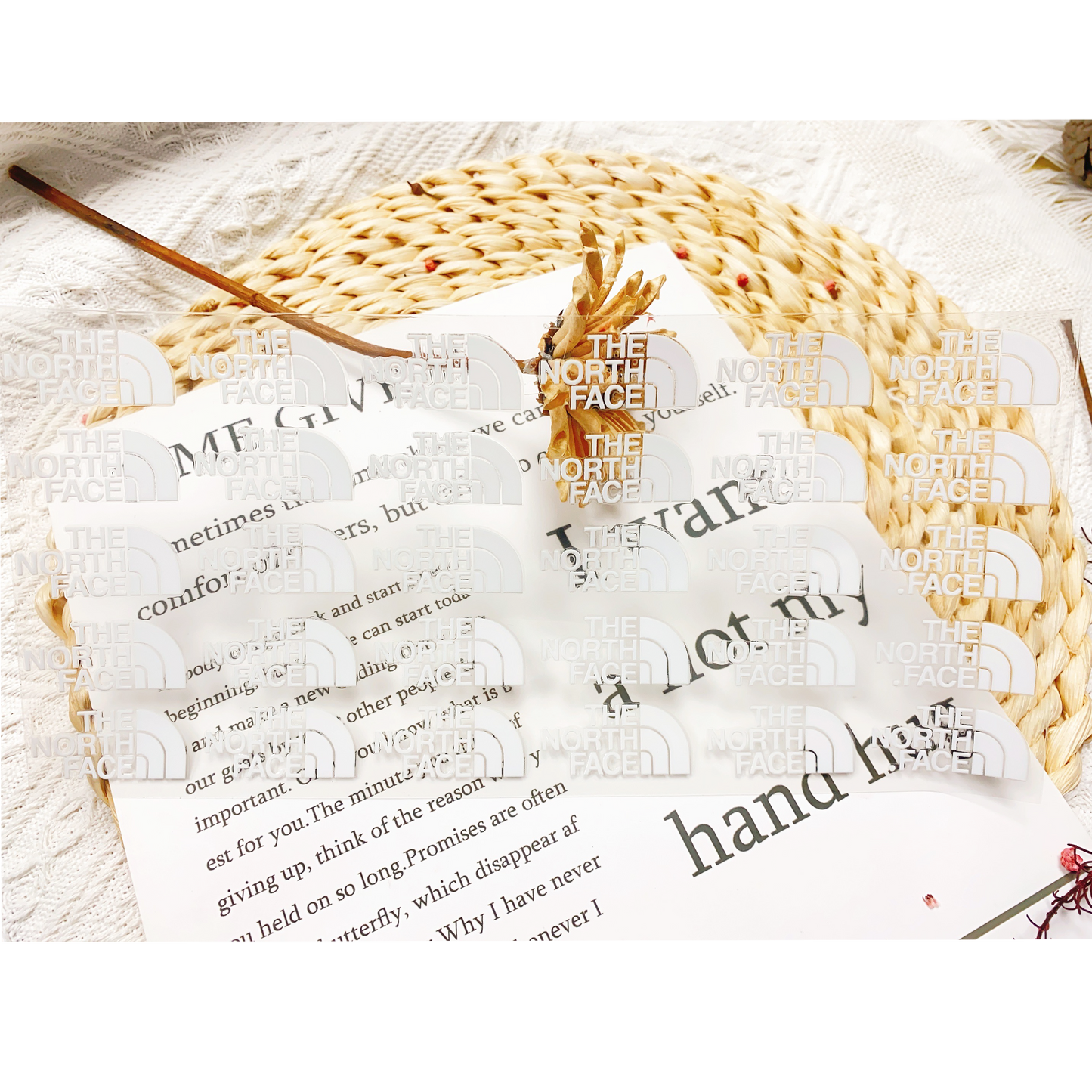 【16Ozn】The North Face系/随時に更新/ステッカー/カップラップ/Diyシール/240*110mm/杯贴