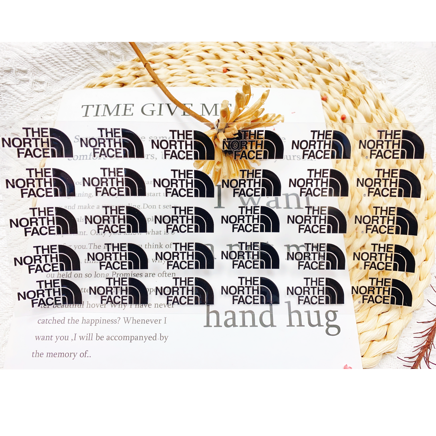 【16Ozn】The North Face系/随時に更新/ステッカー/カップラップ/Diyシール/240*110mm/杯贴