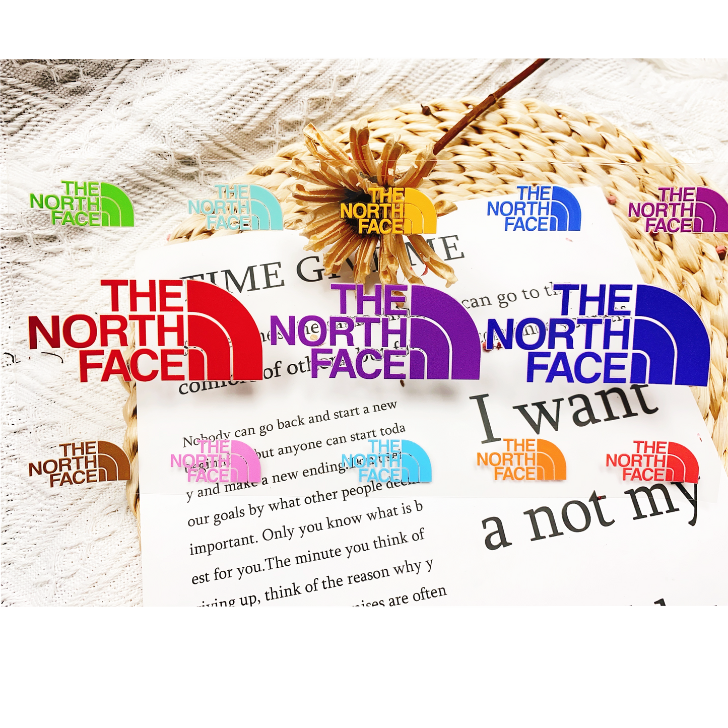 【16Ozn】The North Face系/随時に更新/ステッカー/カップラップ/Diyシール/240*110mm/杯贴