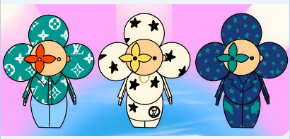 【16Ozn】Vivi&en系L&V系 Lo~go/ステッカー/カップラップ/Diyシール/240*110mm/杯贴