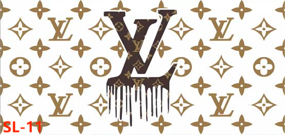 【16Ozn】L&V系/随時に更新/ステッカー/カップラップ/Diyシール/240*110mm/L&V系列杯贴