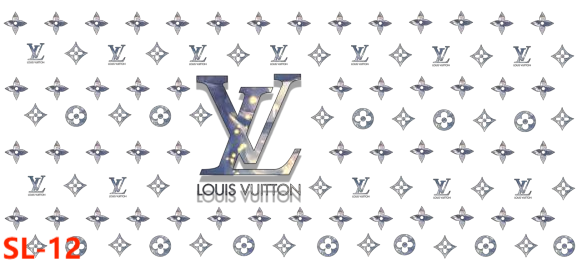 【16Ozn】L&V系/随時に更新/ステッカー/カップラップ/Diyシール/240*110mm/L&V系列杯贴