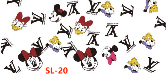 【16Ozn】L&V系/随時に更新/ステッカー/カップラップ/Diyシール/240*110mm/L&V系列杯贴