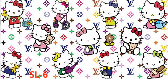 【16Ozn】L&V系/随時に更新/ステッカー/カップラップ/Diyシール/240*110mm/L&V系列杯贴