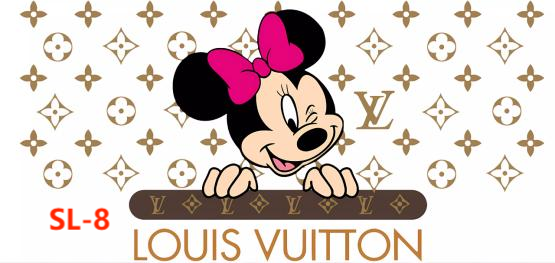 【16Ozn】L&V系/随時に更新/ステッカー/カップラップ/Diyシール/240*110mm/L&V系列杯贴