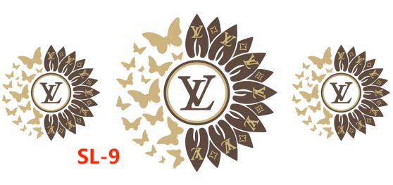 【16Ozn】L&V系/随時に更新/ステッカー/カップラップ/Diyシール/240*110mm/L&V系列杯贴