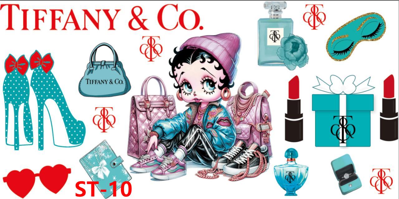 【16Ozn】TF系/随時に更新/ステッカー/カップラップ/Diyシール/240*110mm/TF系列杯贴