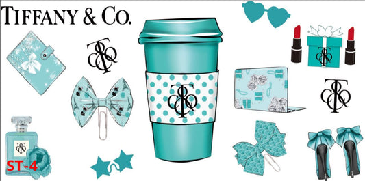 【16Ozn】TF系/随時に更新/ステッカー/カップラップ/Diyシール/240*110mm/TF系列杯贴