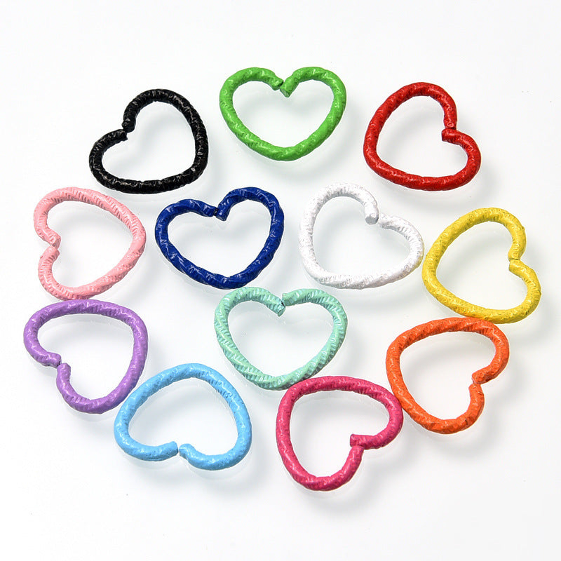 【DS01 DS02 DS03】DIY用素材パーツ/カラフル/丸形/星型/ハート/携帯チェンパーツ/手作り/手芸用品/ハンドメイド