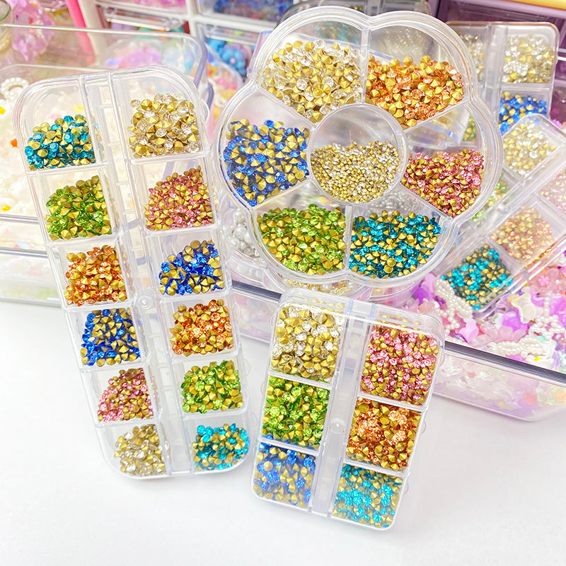 【LS01ケース】K9/キラキラ/ラインストーン/Vカット/クリスタルストーン/スワロ代用/ガラス ダイヤ/多色